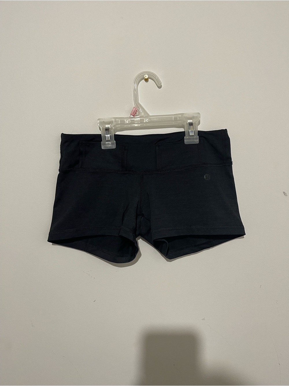 lululemon athletica Black Low-Rise Athletic Shorts